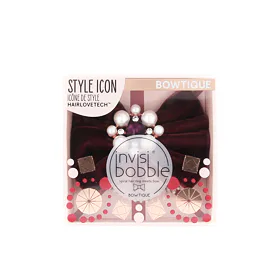 Invisibobble British Royal Bowtique Elastice de păr pentru femei 1 buc Nuanţă Take a Bow