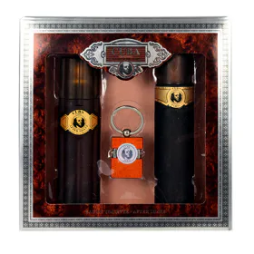 Cuba Gold Set cadou EDT 100 ml + Lotiune dupa barbierit 100 ml + Breloc chei