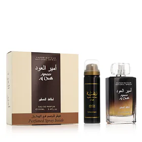 Lattafa Ameer Al Oudh Set cadou Apă de parfum 100 ml + deodorant 50 ml