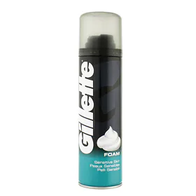 Gillette Shave Foam Original Scent Sensitive Spumă de ras pentru bărbați 200 ml