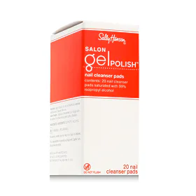 Sally Hansen Salon Gel Polish Nail Cleanser Pads Dizolvant pentru unghii pentru femei Set
