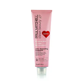 Paul Mitchell Clean Beauty Color Protect Color Depositing Treatment Mască de păr pentru femei 150 ml