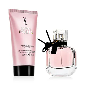 Yves Saint Laurent Mon Paris Set cadou apa de parfum 50 ml + lotiune de corp 50 ml
