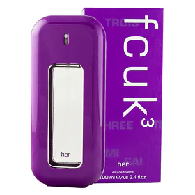 FCUK FCUK 3 for Her Apă de toaletă pentru femei 100 ml