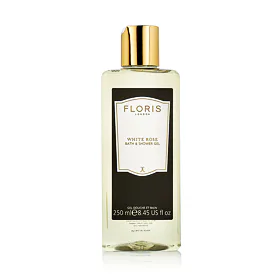 Floris White Rose Gel de duș pentru femei 250 ml