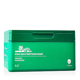 VT Cosmetics Cica Daily Soothing Mask Mască de față 30 buc