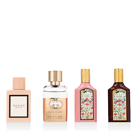 Gucci Mini Set Set cadou apă de parfum Bloom 5 ml + apă de parfum Flora Gorgeous Gardenia 5 ml + apă