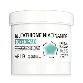 APLB Glutathione Niacinamide Toner Pad Loțiuni și ape termale 60 buc