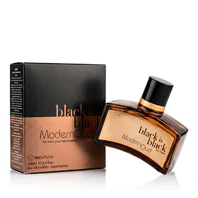Nuparfums Black Is Black Modern Oud Apă de toaletă pentru bărbați 100 ml