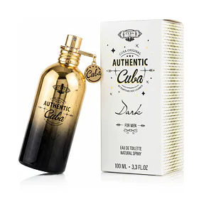 Cuba Authentic Dark Apă de toaletă pentru bărbați 100 ml
