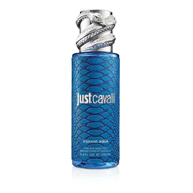 Roberto Cavalli Just Cavalli Vibrant Aqua Spray de păr pentru femei 250 ml