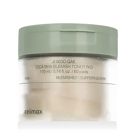 Celimax Ji Woo Gae Cica BHA Blemish Toner Pad Loțiuni și ape termale 60 buc