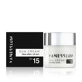 VANESSIUM Suncare Glow Effect Lift Skin Sun Cream SPF 15 50 ml