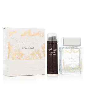 Lattafa Pure Musk Set cadou Apă de parfum 100 ml + deodorant (parfum aleatoriu de la producător) 50