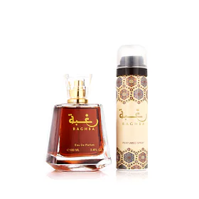 Lattafa Raghba Set cadou Apă de parfum 100 ml + deodorant (parfum aleatoriu de la producător) 50 ml