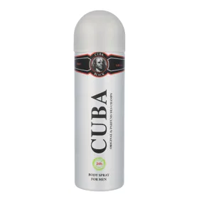 Cuba Black Deodorant pentru bărbați 200 ml