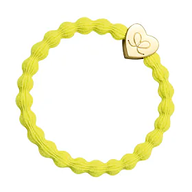 By Eloise London Gold Heart Elastice de păr pentru femei